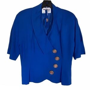 Vintage Simonton Studio Blue Blouse